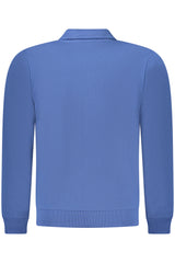 US GRAND MEN'S BLUE ZIP-UP SWEATSHIRT