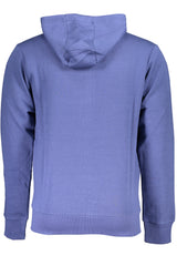 US GRAND MEN'S BLUE ZIP-UP SWEATSHIRT
