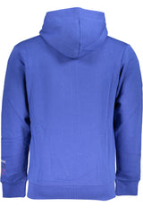 US GRAND MEN'S BLUE ZIP-UP SWEATSHIRT
