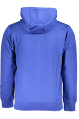 US GRAND MEN'S BLUE ZIP-UP SWEATSHIRT