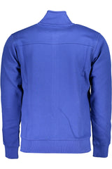 US GRAND MEN'S BLUE ZIP-UP SWEATSHIRT