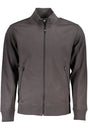 US GRAND MEN'S GRAY ZIP-UP SWEATSHIRT