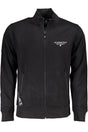 US GRAND MEN'S BLACK ZIP-UP SWEATSHIRT