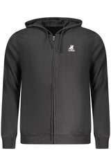 US GRAND MEN'S BLACK ZIP-UP SWEATSHIRT
