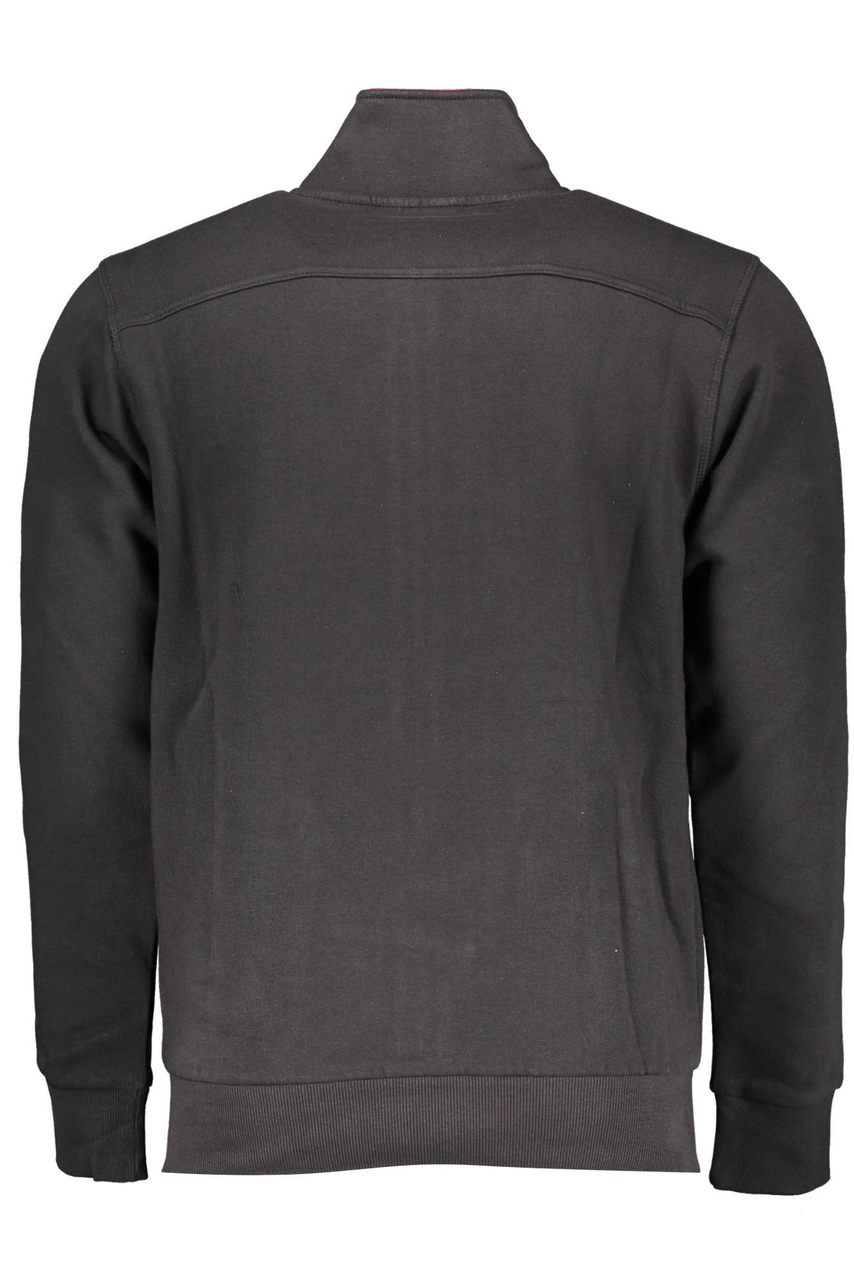 US GRAND MEN'S BLACK ZIP-UP SWEATSHIRT