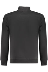 US GRAND MEN'S BLACK ZIP-UP SWEATSHIRT