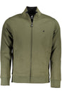 US GRAND MEN'S GREEN ZIP-UP SWEATSHIRT
