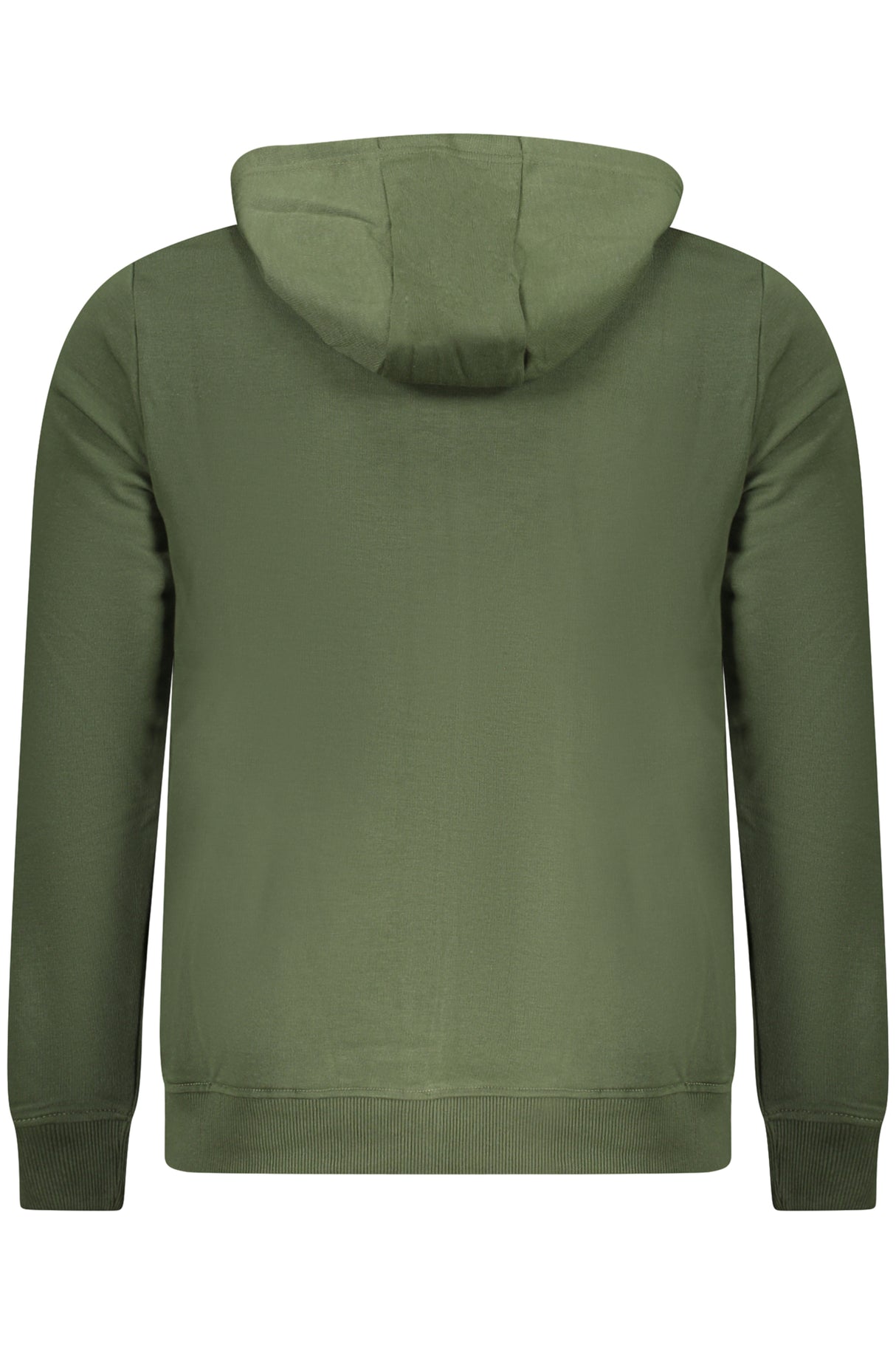 US GRAND MEN'S GREEN ZIP-UP SWEATSHIRT