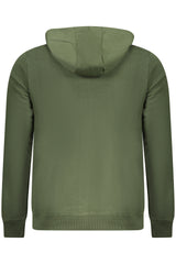 US GRAND MEN'S GREEN ZIP-UP SWEATSHIRT