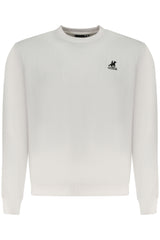 US GRAND MEN'S WHITE ZIP-UP SWEATSHIRT