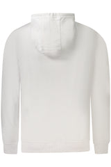 US GRAND MEN'S WHITE ZIP-UP SWEATSHIRT