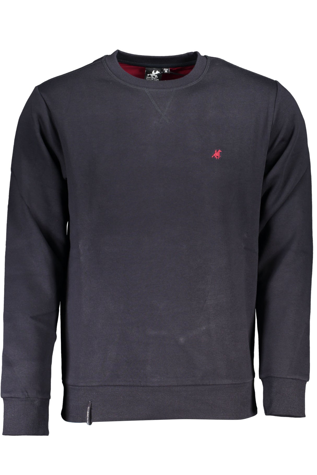 US GRAND MEN'S BLUE ZIP-UP SWEATSHIRT