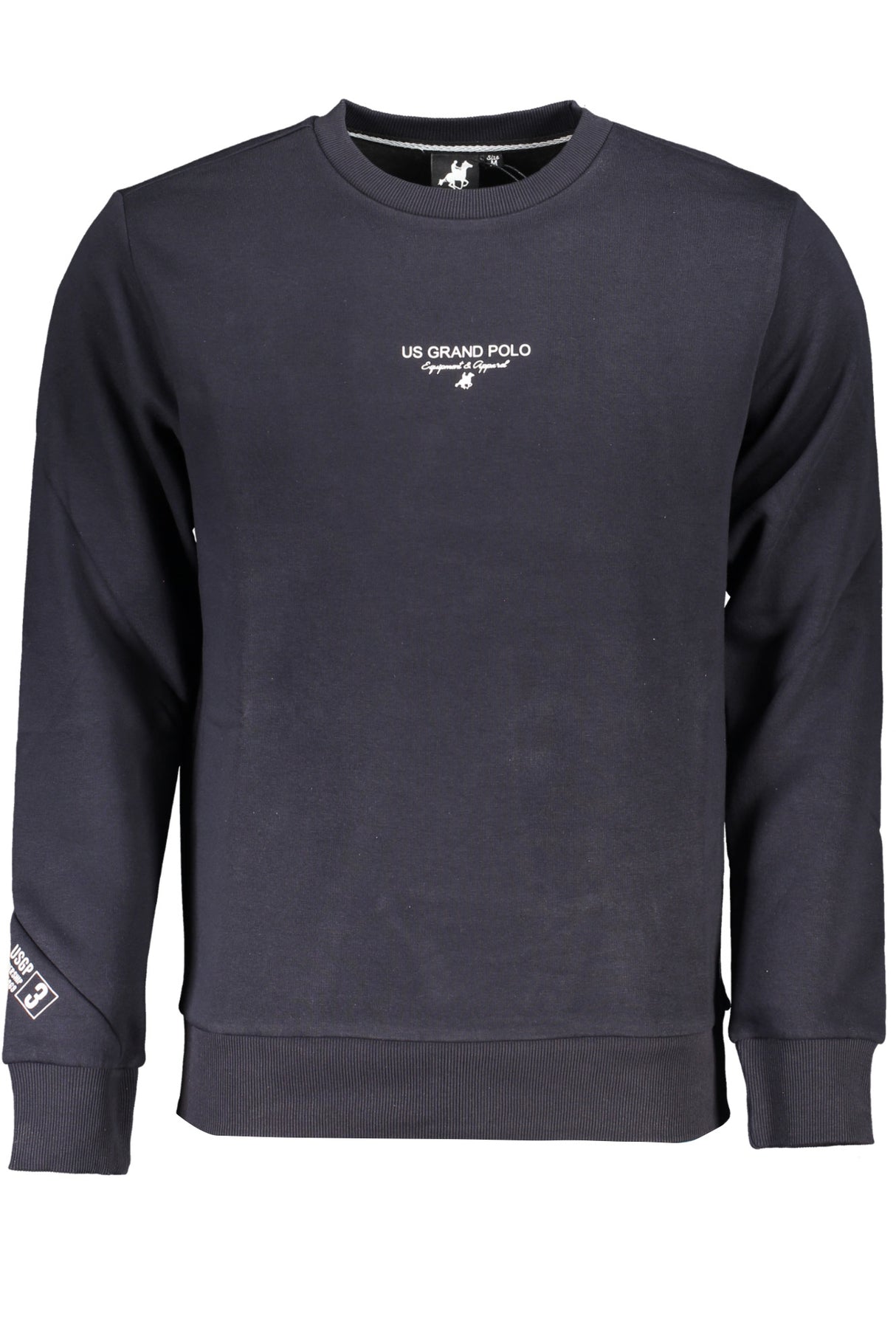 US GRAND MEN'S BLUE ZIP-UP SWEATSHIRT