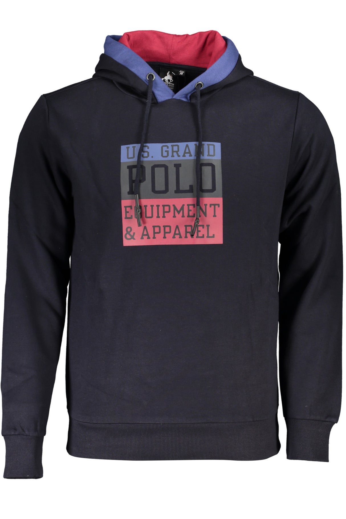 US GRAND MEN'S BLUE ZIP-UP SWEATSHIRT