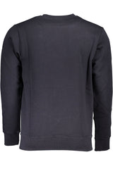 US GRAND MEN'S BLUE ZIP-UP SWEATSHIRT