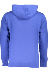 US GRAND MEN'S BLUE ZIP-UP SWEATSHIRT