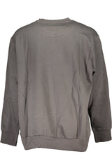 US GRAND MEN'S GRAY ZIP-UP SWEATSHIRT