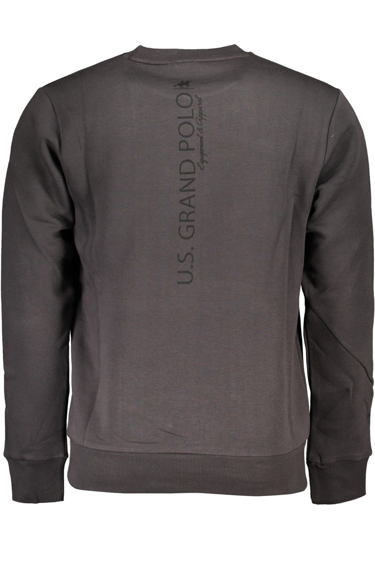 US GRAND MEN'S GRAY ZIP-UP SWEATSHIRT