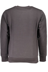 US GRAND MEN'S GRAY ZIP-UP SWEATSHIRT