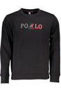 US GRAND MEN'S BLACK ZIP-UP SWEATSHIRT