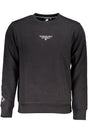 US GRAND MEN'S BLACK ZIP-UP SWEATSHIRT