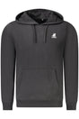 US GRAND MEN'S BLACK ZIP-UP SWEATSHIRT