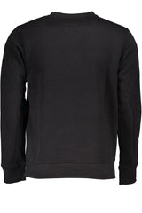 US GRAND MEN'S BLACK ZIP-UP SWEATSHIRT