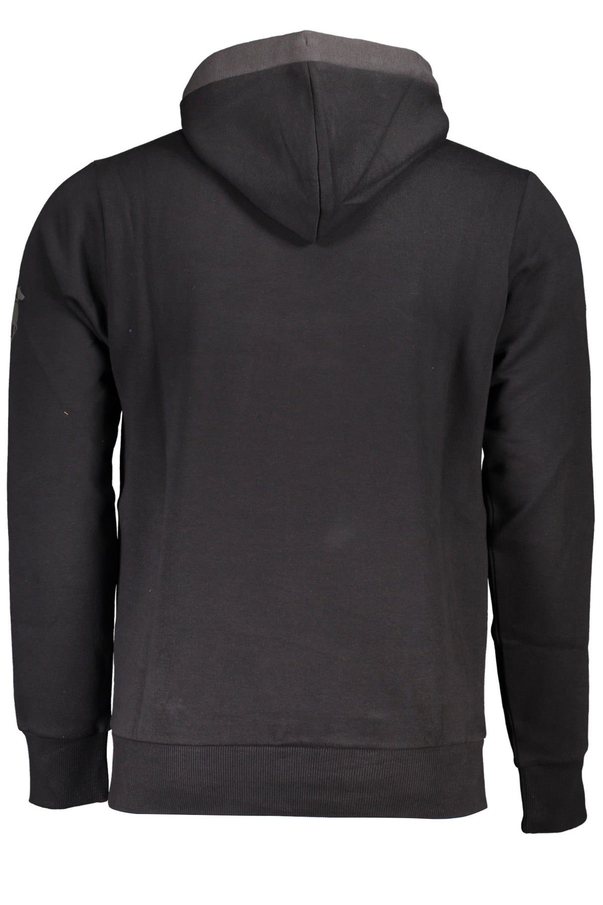 US GRAND MEN'S BLACK ZIP-UP SWEATSHIRT