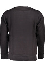 US GRAND MEN'S BLACK ZIP-UP SWEATSHIRT
