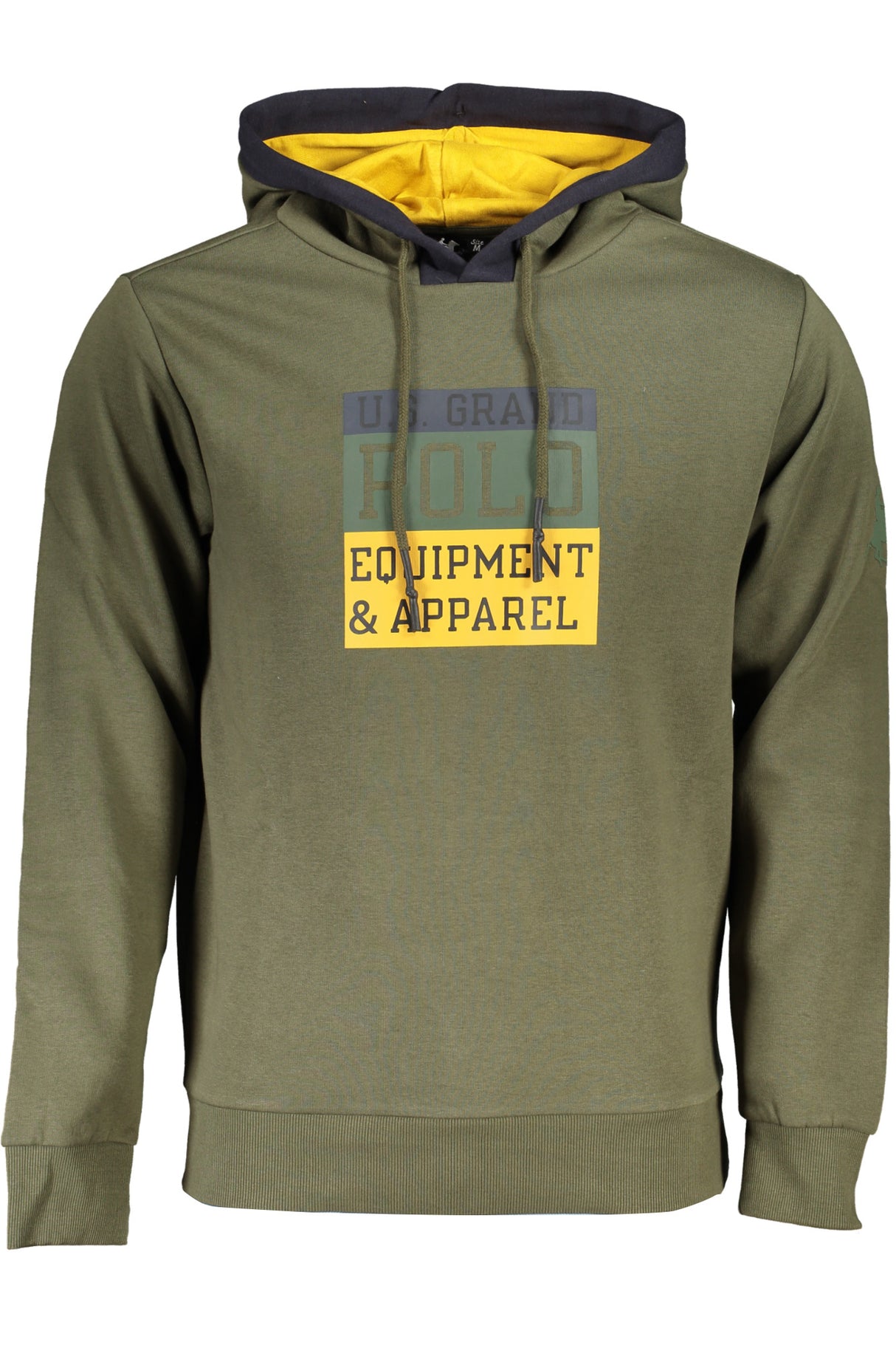 US GRAND MEN'S ZIP-UP SWEATSHIRT GREEN
