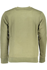 US GRAND MEN'S ZIP-UP SWEATSHIRT GREEN