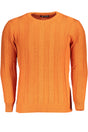 US GRAND MEN'S ORANGE SWEATER