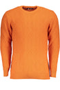 US GRAND MEN'S ORANGE SWEATER