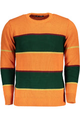 US GRAND MEN'S ORANGE SWEATER