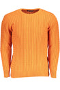US GRAND MEN'S ORANGE SWEATER