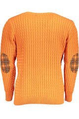 US GRAND MEN'S ORANGE SWEATER