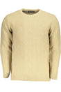 US GRAND MEN'S BEIGE SWEATER