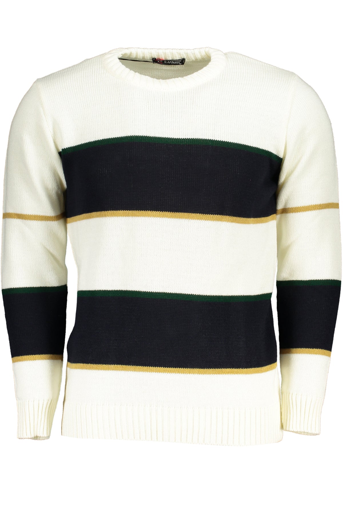 US GRAND MEN'S WHITE SWEATER