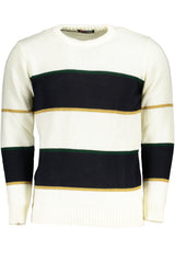 US GRAND MEN'S WHITE SWEATER