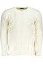 US GRAND MEN'S WHITE SWEATER
