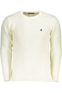 US GRAND MEN'S WHITE SWEATER