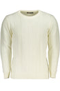 US GRAND MEN'S WHITE SWEATER