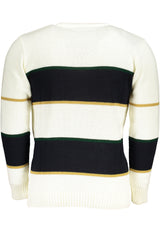 US GRAND MEN'S WHITE SWEATER