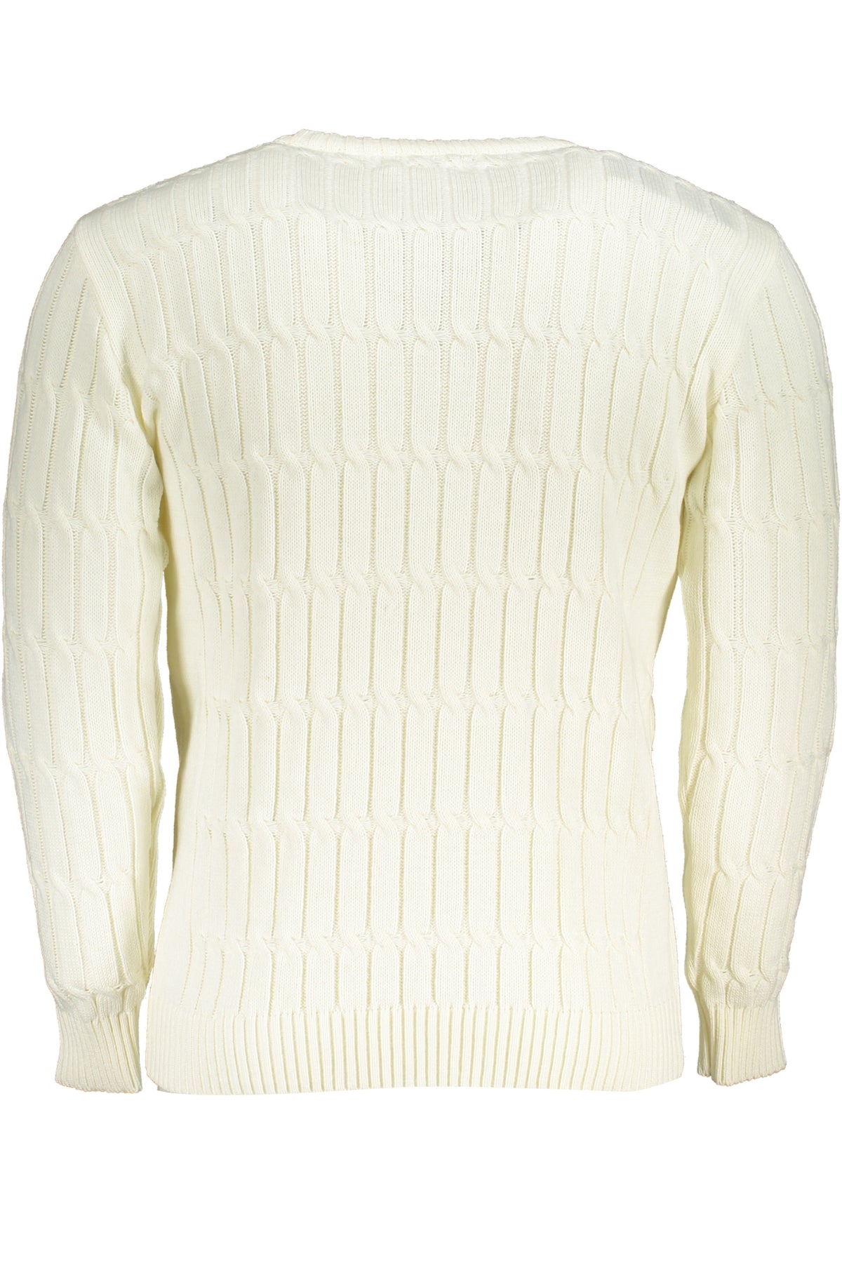 US GRAND MEN'S WHITE SWEATER