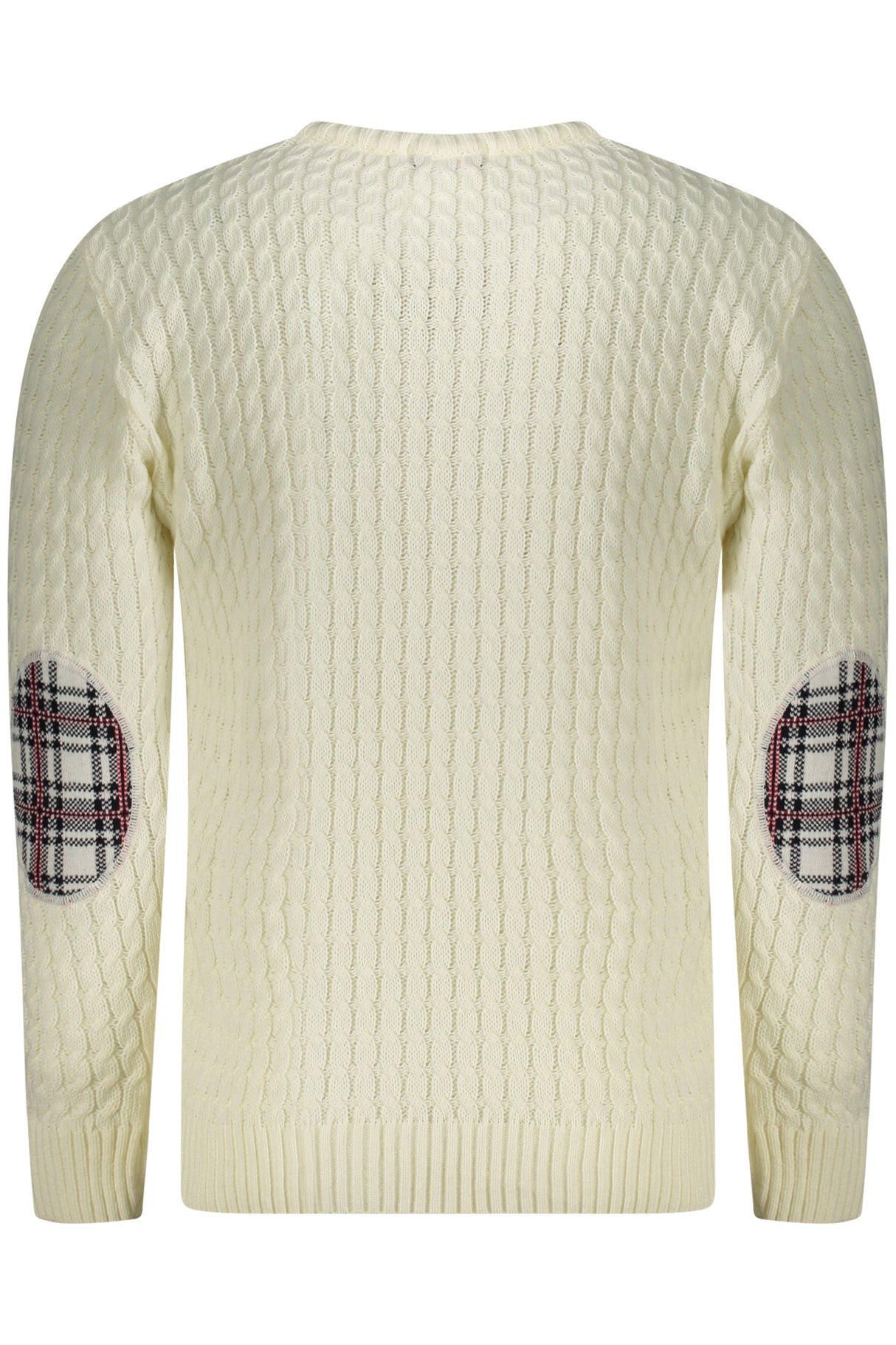 US GRAND MEN'S WHITE SWEATER