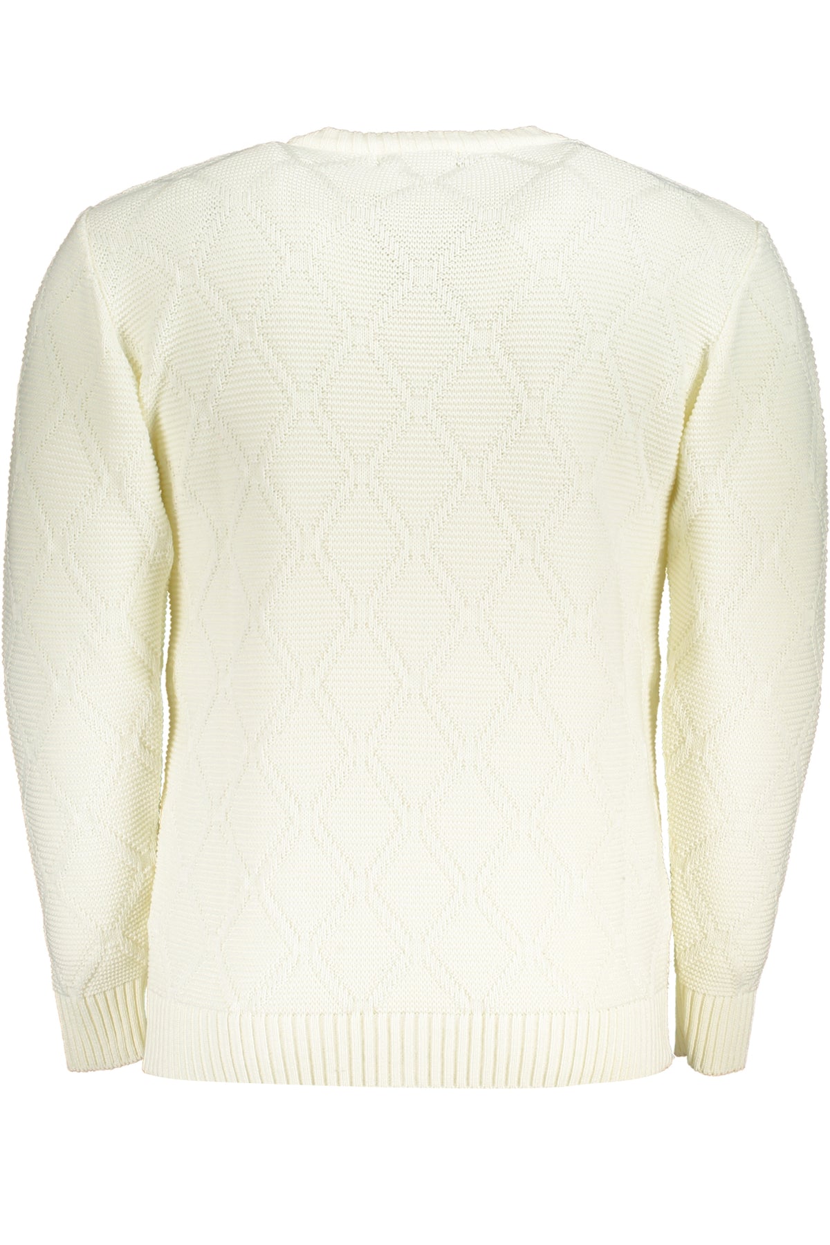 US GRAND MEN'S WHITE SWEATER