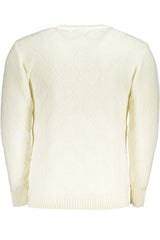 US GRAND MEN'S WHITE SWEATER
