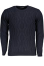 US GRAND MEN'S BLUE SWEATER