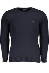 US GRAND MEN'S BLUE SWEATER