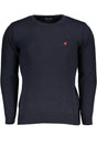 US GRAND MEN'S BLUE SWEATER